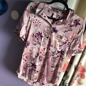 Brand new Victoria Secret satin PJ top